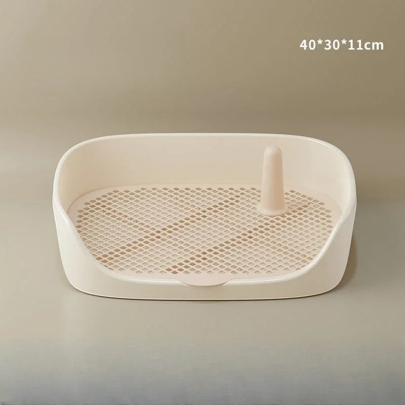 Training Toilet Pet Toilet for Small Dogs & Cats — Portable Puppy Pad Holder Tray