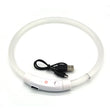USB Rechargeable LED Dog Collar – Adjustable Luminous Safety Light Collar for Night Visibility