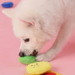 Dog Toy Slow Feeder & Foraging Training Toy – Soft Fleece Squeak Toy for Stress Relief