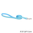 120cm PU Leather Padded Nylon Dog Leash – Durable, Comfortable, and Easy to Use for Dogs and Cats