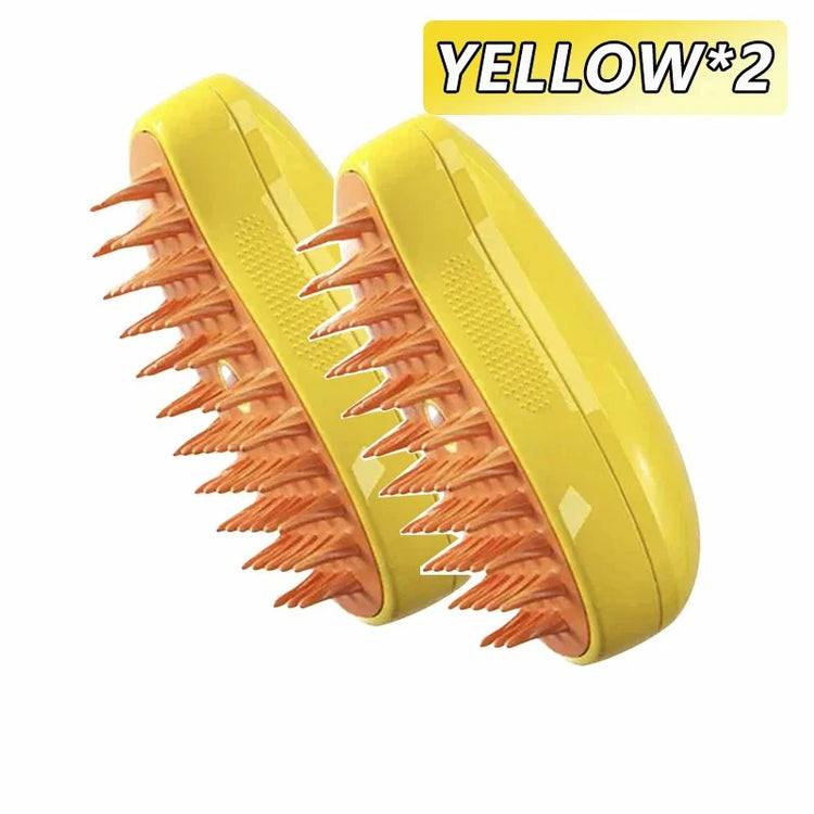Cat Steamy Brush 3-in-1 | Electric Steam Pet Grooming & Massage Comb for Dogs/Cats