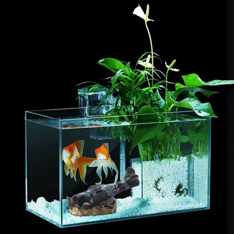 Mini Shipwreck Aircraft Aquarium Ornament – Resin Underwater Decor for Fish Tank