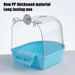 Hanging Bird Bath Box, Parakeet Shower Caged ,Parrot Bath Box Bird For Pet Brids For Canary, Budgerigar, Cockatiel,Parrots
