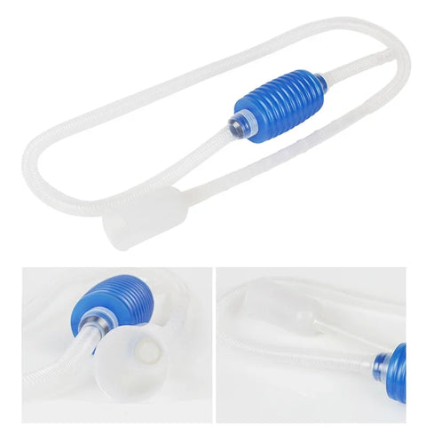 Aquarium Siphon Fish Tank Syphon Vacuum Cleaner Pump Acuario Accessories Semi-automatic WaterChanger Gravel Water Filter