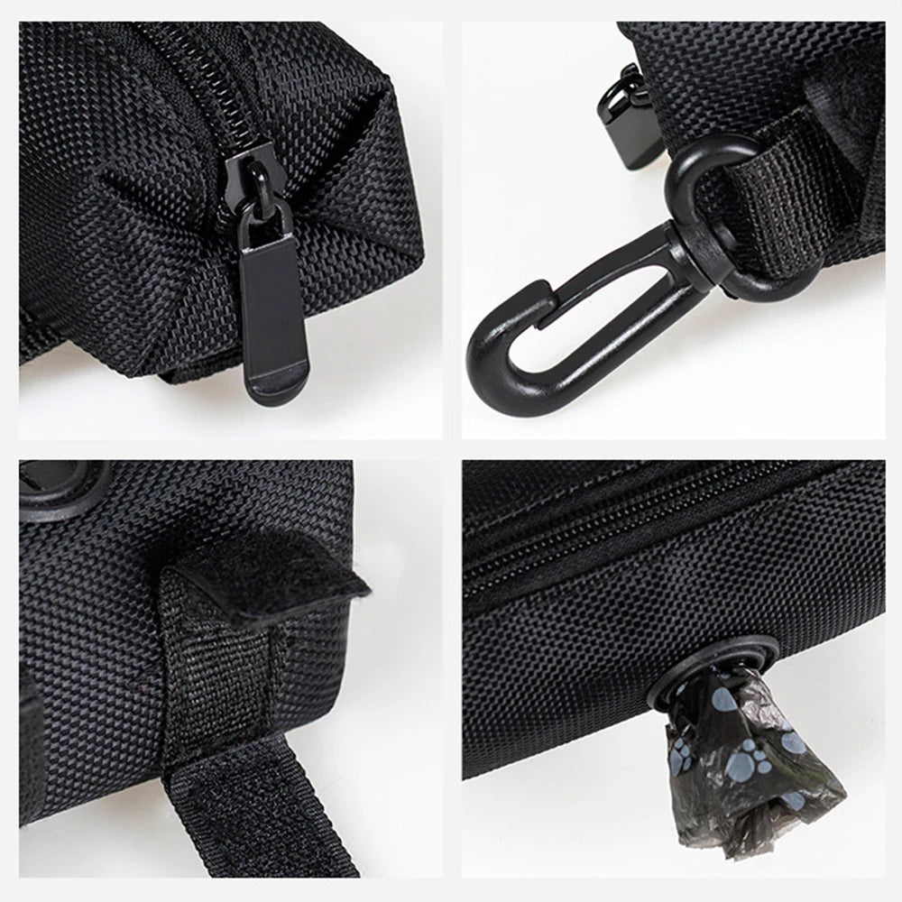 Pet Waste Bag Dispenser Dog Poop Bag Holder for Cleanup and Travel