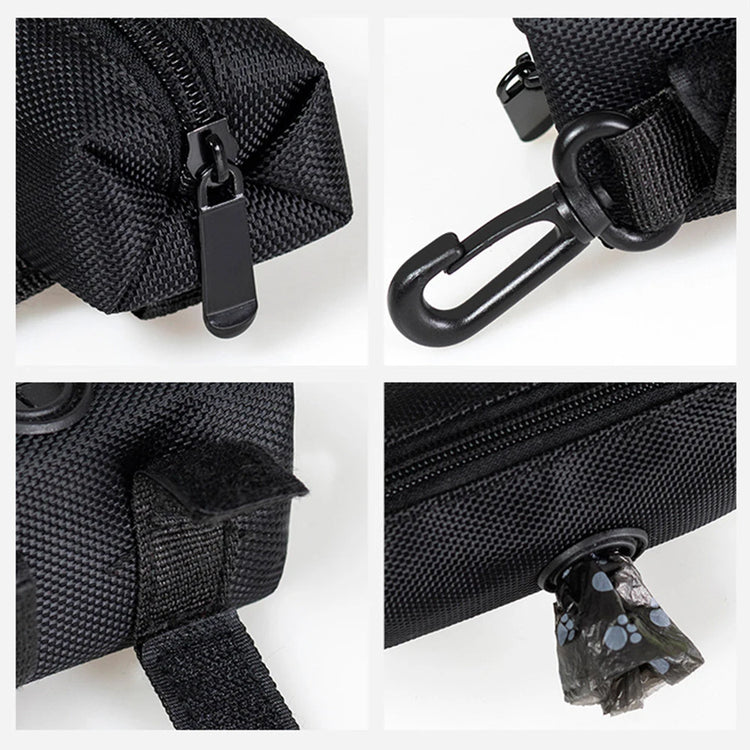 Pet Waste Bag Dispenser Dog Poop Bag Holder for Cleanup and Travel