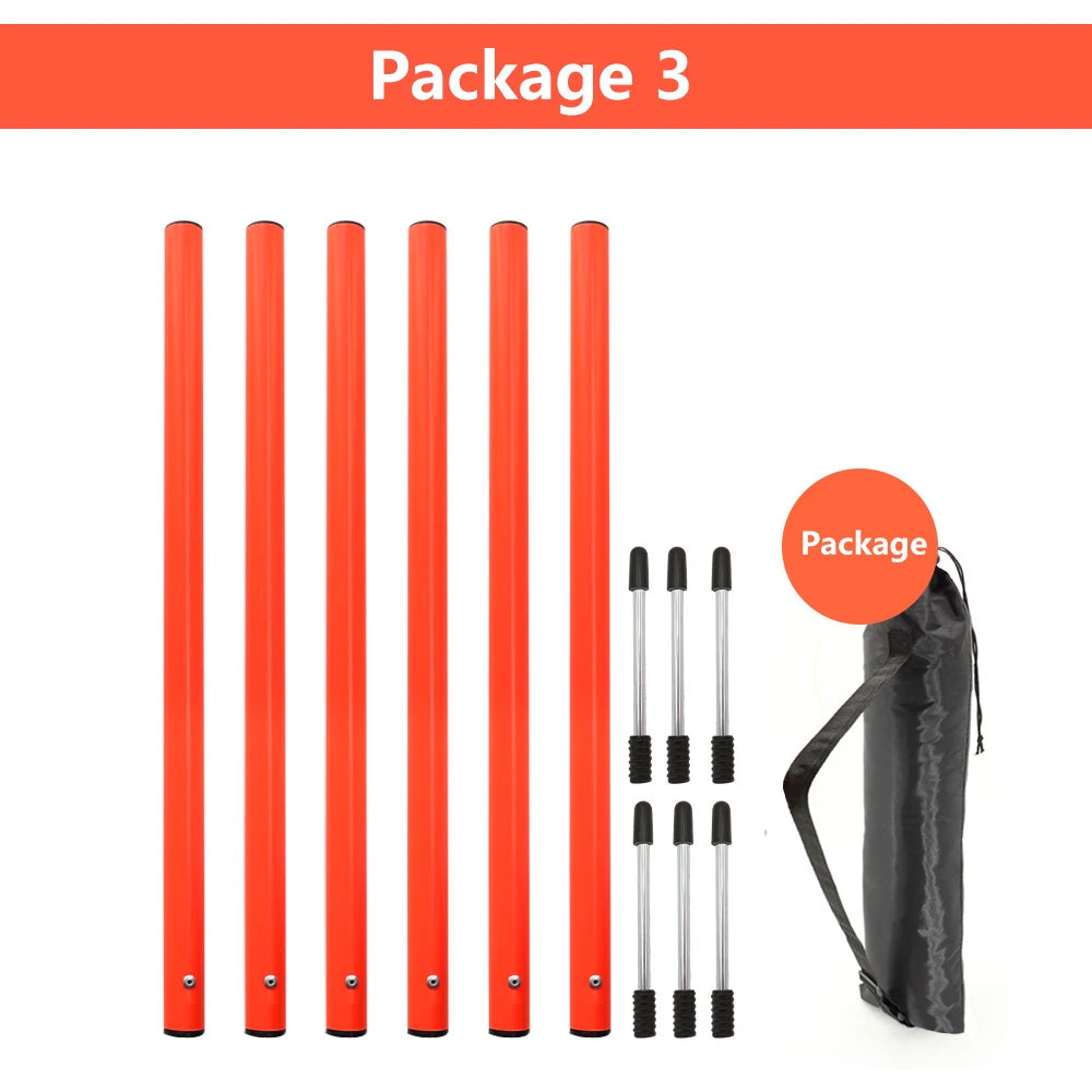 Portable Dog Agility Training Set – Outdoor Jumping & Obstacle Equipment