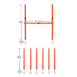 Portable Dog Agility Training Set – Outdoor Jumping & Obstacle Equipment