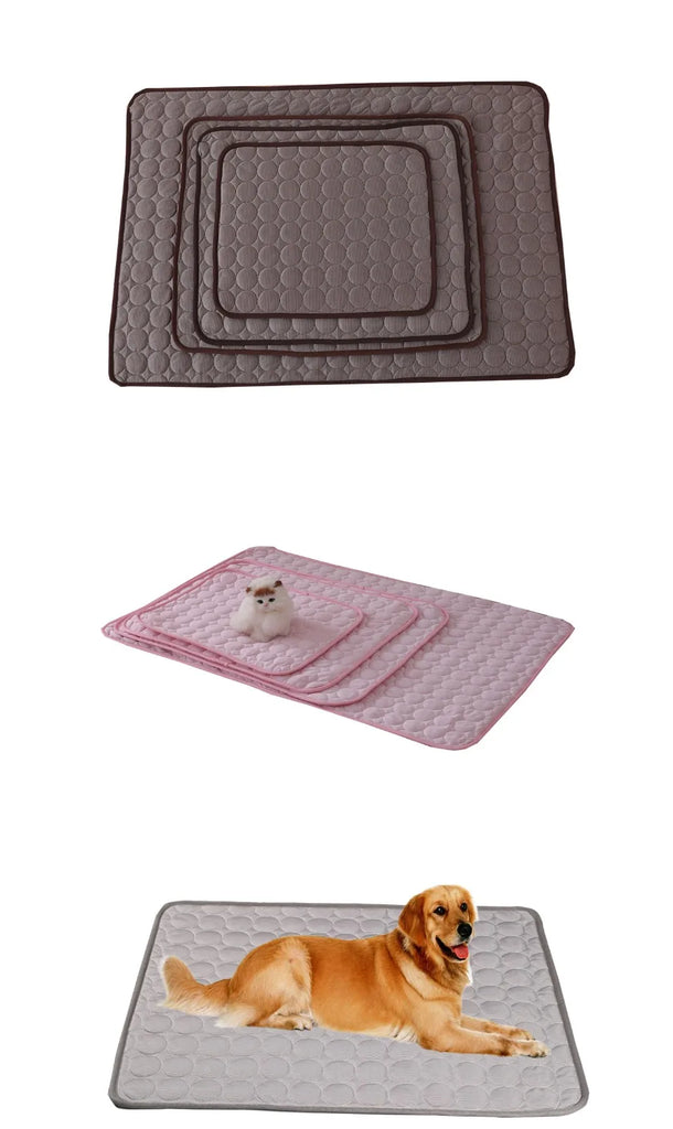 Pet Cooling Mat – Summer Extra Large Cooling Pad for Dogs & Cats