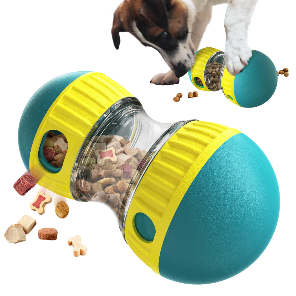 Interactive Dog Toy for Small to Large Dogs & Cats – IQ-Boosting Indoor Training Ball