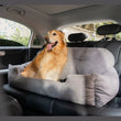 Large Dog Car Seat Carrier – Foldable Pet Travel Bed with Safety Straps & Washable Cover