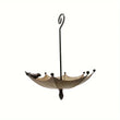 Outdoor Hanging Bird Feeder Tray | Bird Bath Bowl | Hummingbird Feeder | Metal Water Bowl | Garden Decor