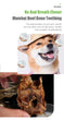 New Dog Snacks Food Tooth Cleaning Bones Low Temperature Baking Crispy Not Hurt Stomach Low Moisture High Protein Pet Snacks