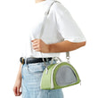 Portable Breathable Small Pet Carrier Bag – Travel Backpack for Hamsters, Guinea Pigs, Rabbits, Reptiles, and More