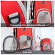 Cat Carrier Bag | Outdoor Pet Shoulder Bag | Carriers Backpack | Breathable Portable Travel Transparent Bag | For Small Dogs Cats