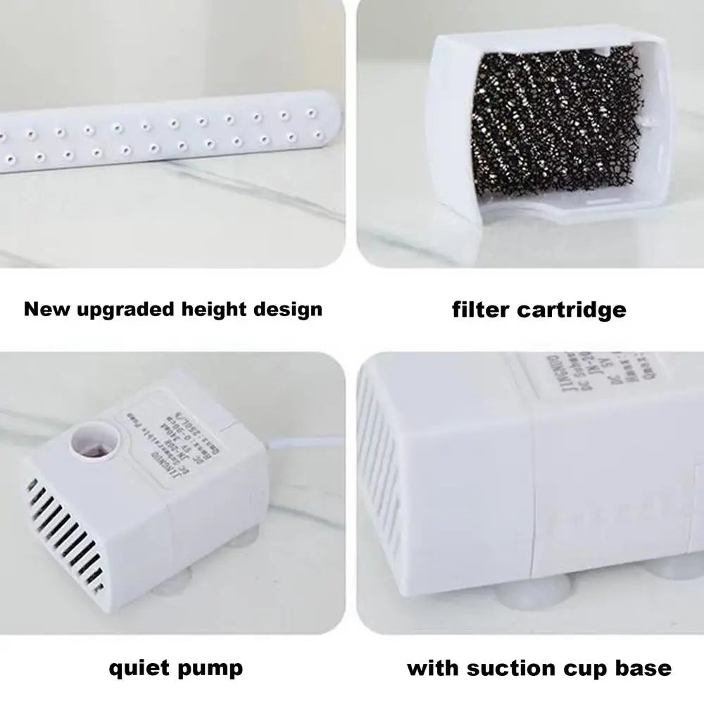 Birds Bath Fountain Parrot Water Circulating Bathtub Shower Automatic Circulating Water Bird Shower Pet Bird Bath for Cockatiel