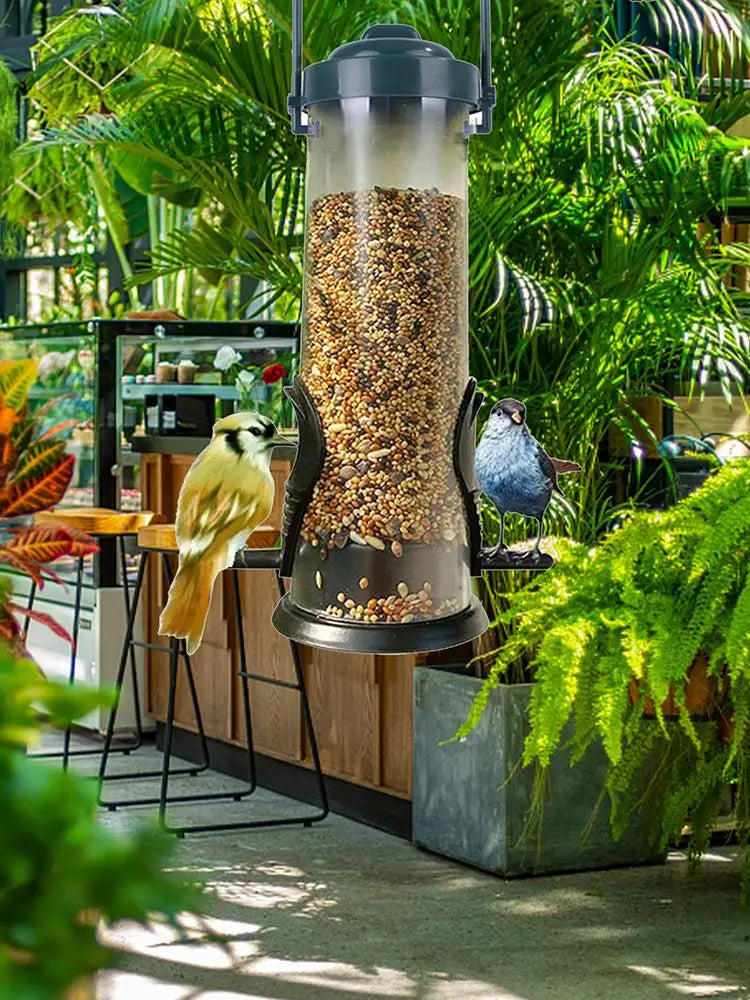Bird Seed Feeder | Hanging Bird Feeder | Wild Bird Seed Feeder | Garden Paddock Bird Feeding Tool | Pet Supplies For Small Birds