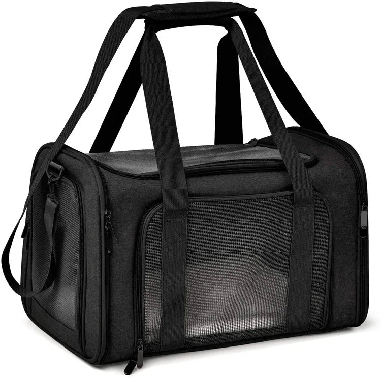 Airline Approved Soft-Sided Pet Carrier Backpack for Small Dogs and Cats