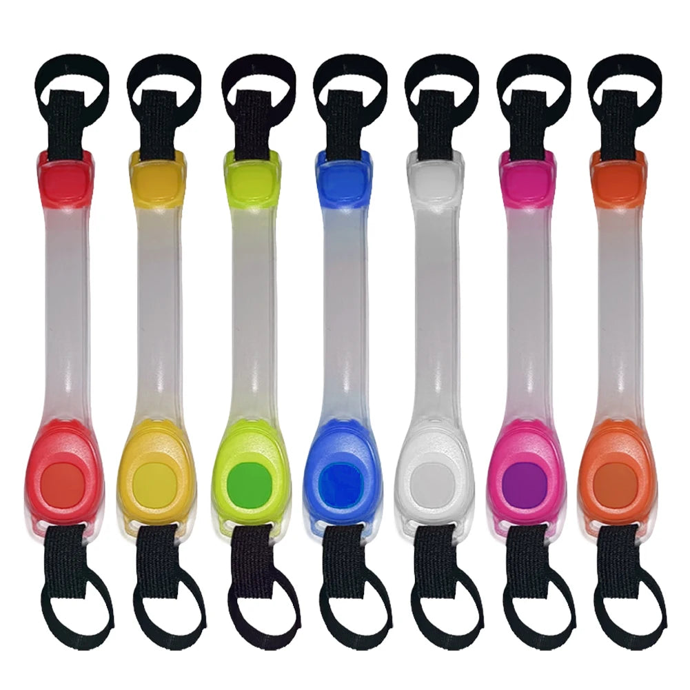 LED Safety Light Strip for Dogs – Waterproof, Flashing, Anti-Lost Light for Harness or Leash