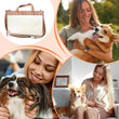 Puppy Travel Bag – Soft, Breathable PU Leather Dog Carry Bag for Small Pets