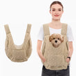 Waterproof Windproof Pet Chest Bag – Breathable Dog and Cat Carrier Backpack for Small Pets