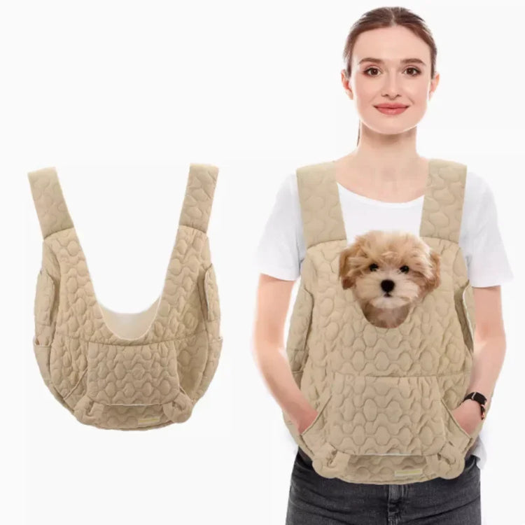 Waterproof Windproof Pet Chest Bag – Breathable Dog and Cat Carrier Backpack for Small Pets