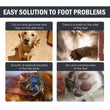 Pet Foot Cleaner Foam with Silicone Brush – Gentle, No-Rinse Paw Cleaner for Dogs & Cats