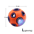 HOOPET Interactive Dog Ball Toys – Light-Up & Bell Rubber Balls for Active Play