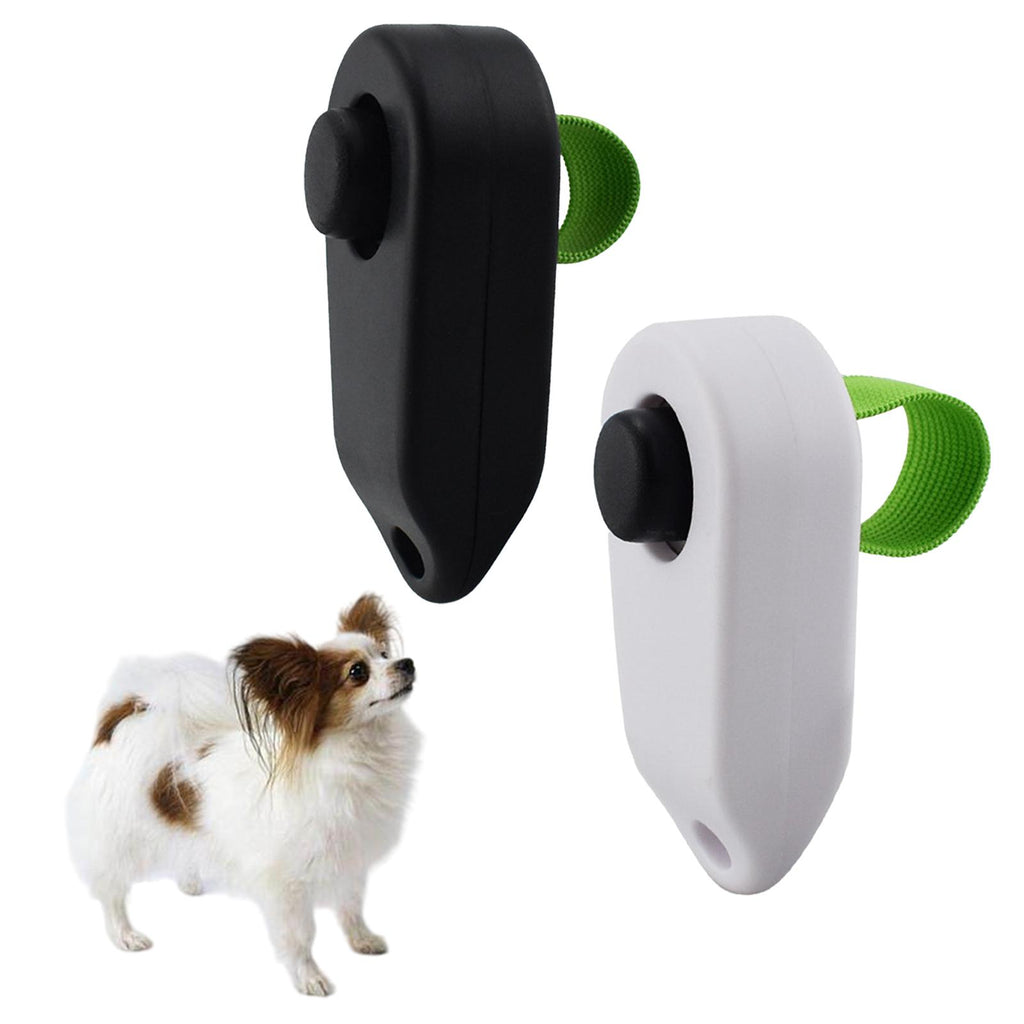 Dog Training Clicker with Elastic Belt | Pet Obedience Trainer for Dogs & Cats