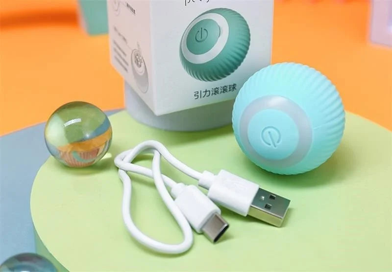 2023 NEW Electric Dog Toys | Smart Puppy Ball Toys For Cat | Small Dogs | Funny Auto Rolling Ball | Self-moving Puppy Games Toys | Pet Supplies