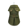 British Style Winter Trench Coat for Small Puppies | Thick Warm Dog Jacket & Hoodie