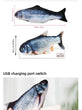 Cat/Dog Toy – USB Charging Electric Floppy Fish | Simulation Interactive Pet Chew Toy | Teeth Grinding & Training Play Toy