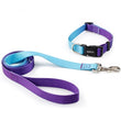 Adjustable Dog Collar & Leash Set – Personalized Nylon Traction Lead for Small to Large Dogs