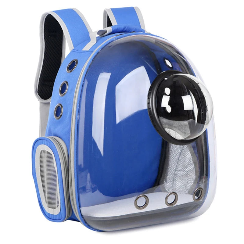 Cat Carrier Bag | Outdoor Pet Shoulder Bag | Carriers Backpack | Breathable Portable Travel Transparent Bag | For Small Dogs Cats