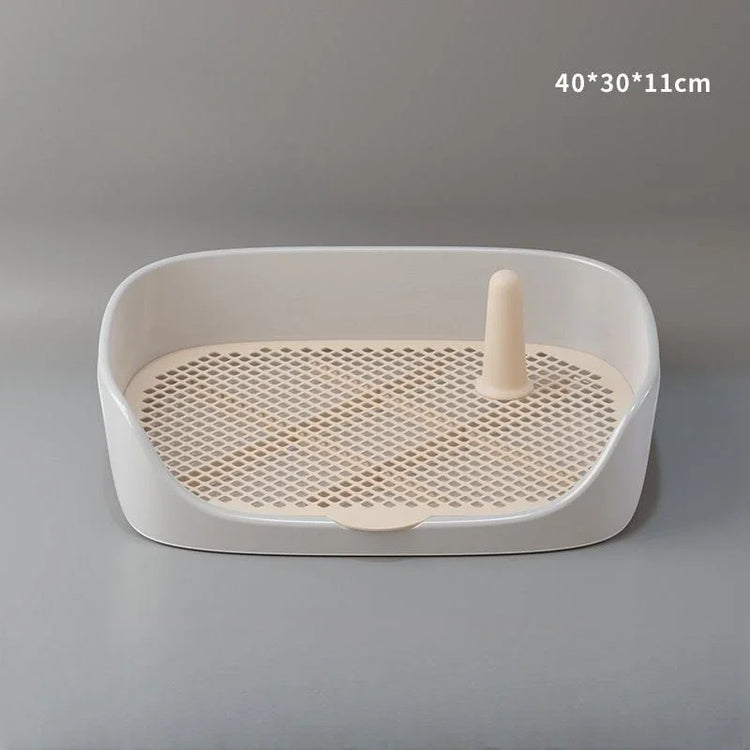 Training Toilet Pet Toilet for Small Dogs & Cats — Portable Puppy Pad Holder Tray