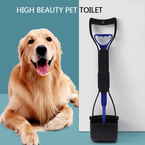 Pet Pooper Scooper with Long Handle – Portable Waste Picker for Dogs and Cats