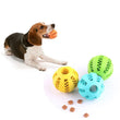 Durable Dog Chew Toy Ball – Bite-Resistant, Treat Dispensing & Teeth Cleaning Rubber Ball for Dogs and Cats