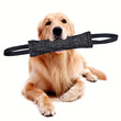 Dog Training Bite Stick – Double Handle Jute Tug Toy for Interactive Play & Training