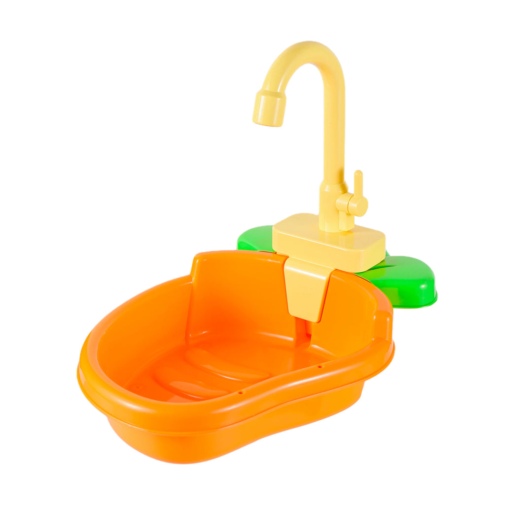 Bird Bath Tub Parrot Automatic Bathtub with Faucet Bird Shower Bathing Tub Bird Feeder Bowl Parrot Automatic Bathtub Pool Supply