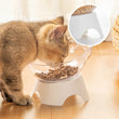 For Cats & Dogs Feeders | Non-Slip Pet Food and Water Bowls | Cat Bowl | Feeding Products | Pet Supplies with Stand Base | Transparent Design