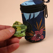 Hangable Dog Poop Bag Dispenser with Zipper – Portable, Lightweight Waste Bag Holder for Dog Walking, Cute & Convenient