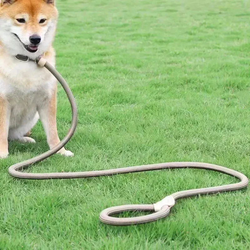 180cm Adjustable Collar Harness Dog Leash – Durable, Lightweight Nylon Rope for Puppies
