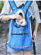 Portable Breathable Dog & Cat Carrier Backpack – Travel Pet Bag with Mesh Window and Adjustable Straps