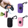 Portable Dog Poop Bag Dispenser – Stylish Pet Waste Bag Holder for Clean Walks