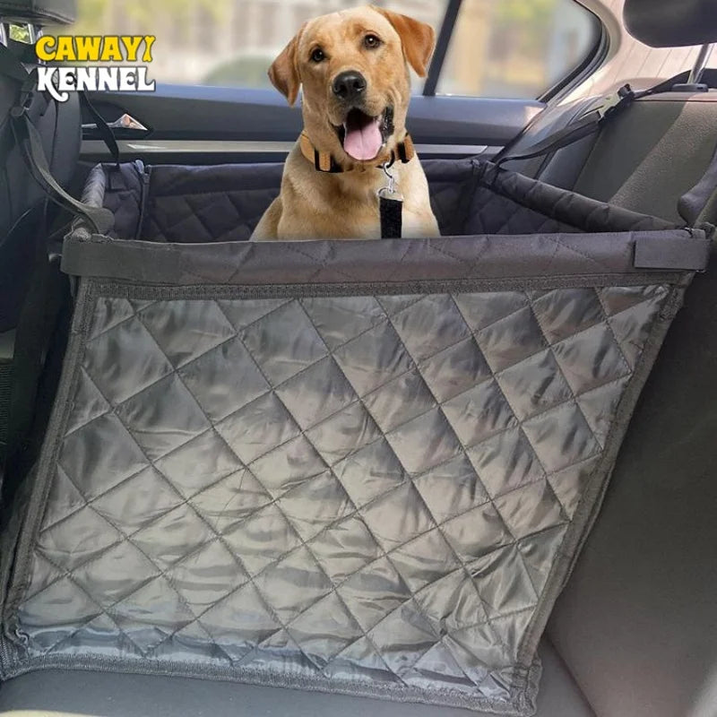 Waterproof Pet Car Seat Carrier – Portable Dog Travel Bag for All Breeds