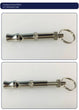 Adjustable Stainless Steel Dog Training Whistle – Stop Barking & Control Aid