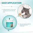 Cat Ear Wipes | Pet Ear & Eye Cleaning Finger Wipes | Remove Wax & Odor | 50 Wipes for Dogs/Cats
