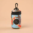 Hangable Dog Poop Bag Dispenser with Zipper – Portable, Lightweight Waste Bag Holder for Dog Walking, Cute & Convenient