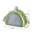 Portable Breathable Small Pet Carrier Bag – Travel Backpack for Hamsters, Guinea Pigs, Rabbits, Reptiles, and More