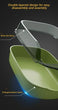 Cat Litter Box | High Side Thicken Semi Enclosed | Splashproof Large Capacity Tray | Removable Scoop | Easy Clean Cat Toilet